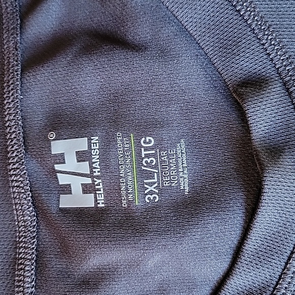 Helly Hansen, long sleeve, crew neck skirt, black/gray, size 3XL - Picture 2 of 11